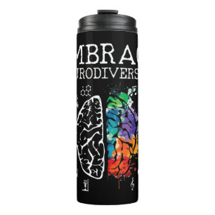Garrafa Térmica esta camisa legal da neurodiversidade é perfeita