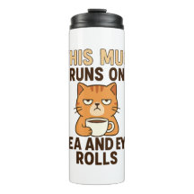 Esta Caneca Funciona com Chá e Olhares de Desaprov