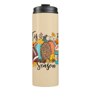 Garrafa Térmica 'Esta É A Época - Queda, Futebol & Pumpkin Spice