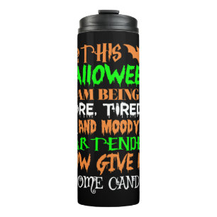 Garrafa Térmica Este Halloween Candy Moody Bartender