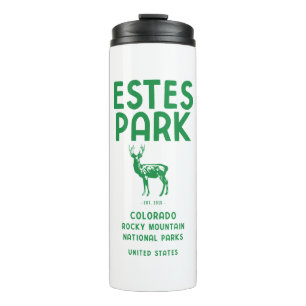 Garrafa Térmica Estes Park Colorado National Park Elk