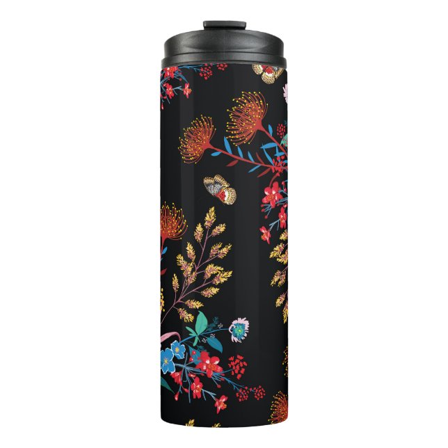 Garrafa Térmica Estilo de Liberdade das Borboletas do Jardim Bloom (Frente)