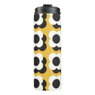 Garrafa Térmica Estilo escandinavo, padrão de colheita floral