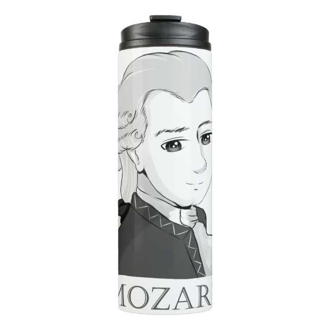 Garrafa Térmica Estilo Mozart im Chibi (Frente)