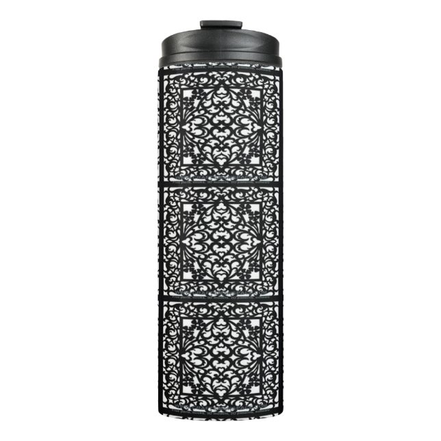 Garrafa Térmica Estilos Clássicos de Rolagem (Frente)