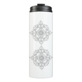 Garrafa Térmica Estilos Clássicos Florais