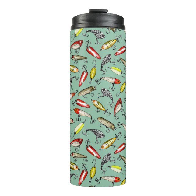 Garrafa Térmica Estirpes De Pesca (Frente)
