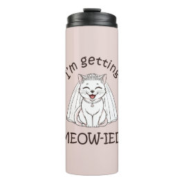 Garrafa Térmica Estou a ficar meow-ied!