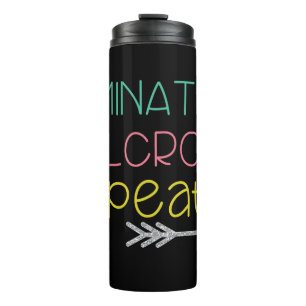 Garrafa Térmica Estratificação. Velcro. Repetição. Tumbler 2