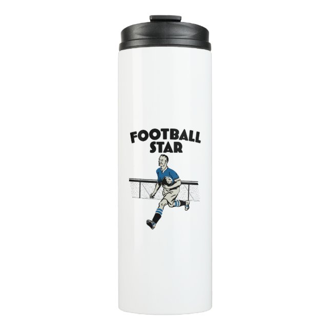 Garrafa Térmica Estrela do Futebol (Frente)