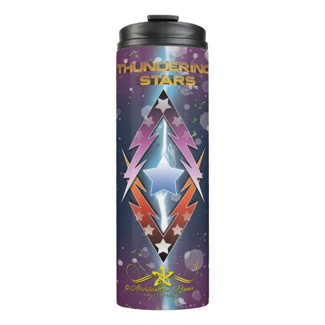 Garrafa Térmica Estrelas Branqueadoras (Frente)