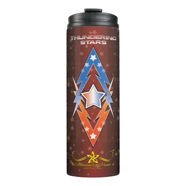 Garrafa Térmica Estrelas Branqueadoras (Frente)