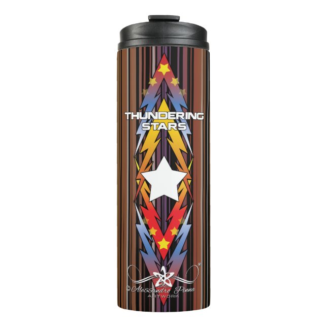 Garrafa Térmica Estrelas Branqueadoras (Frente)