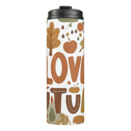 Garrafa Térmica Eu adoro o outono