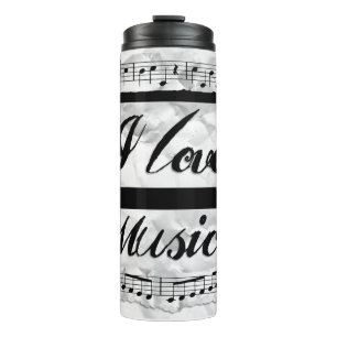 Garrafa Térmica Eu Amo Música