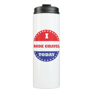 Garrafa Térmica Eu Andei Gravel Hoje