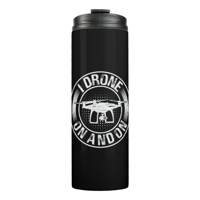 Garrafa Térmica Eu bebo e ligando (Frente)