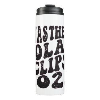 Garrafa Térmica Eu Estava Lá Eclipse Solar 2025 Eclipse Parcial