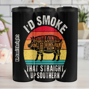 Garrafa Térmica Eu fumaria aquela Hetero