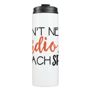 Garrafa Térmica Eu não preciso cardio-… Eu ensino o Tumbler