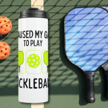 Eu pausei meu jogo para jogar picleball