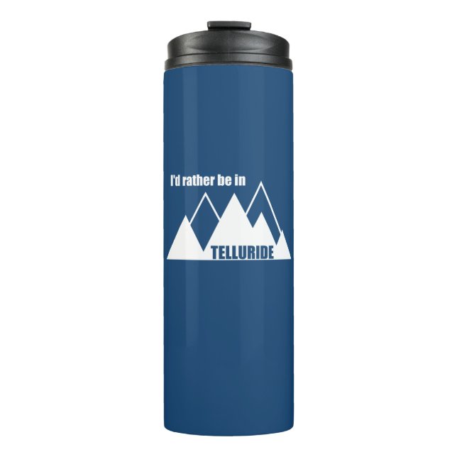 Garrafa Térmica Eu Preferencialmente Em Telluride Mountain (Frente)