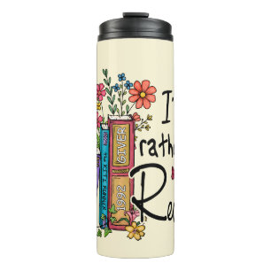 Garrafa Térmica Eu Preferencialmente Lendo