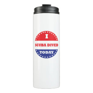 Garrafa Térmica Eu Scuba Mergulhei Hoje