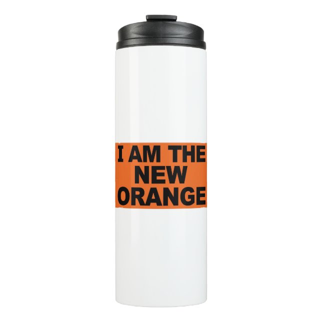 Garrafa Térmica Eu sou a Nova Laranja (Frente)
