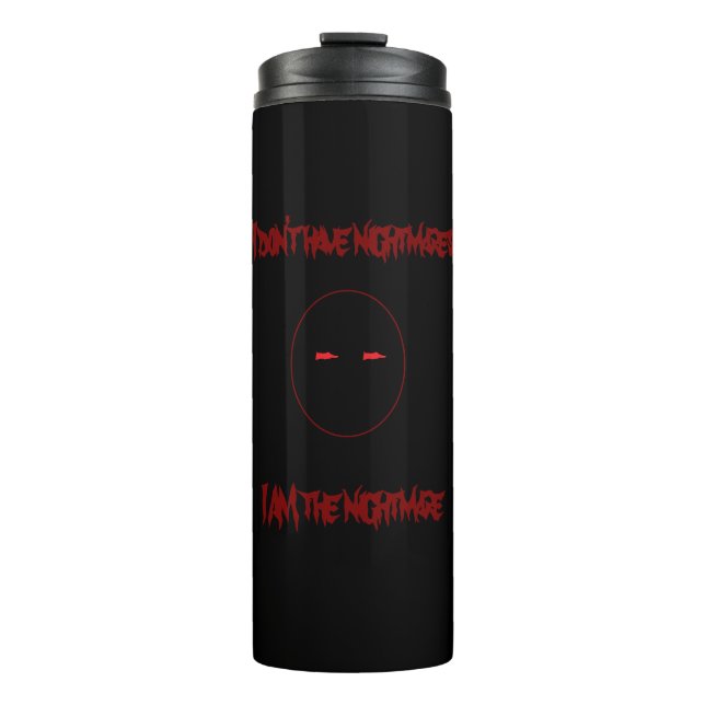Garrafa Térmica Eu Sou o Copo Térmico Nightmare (Frente)