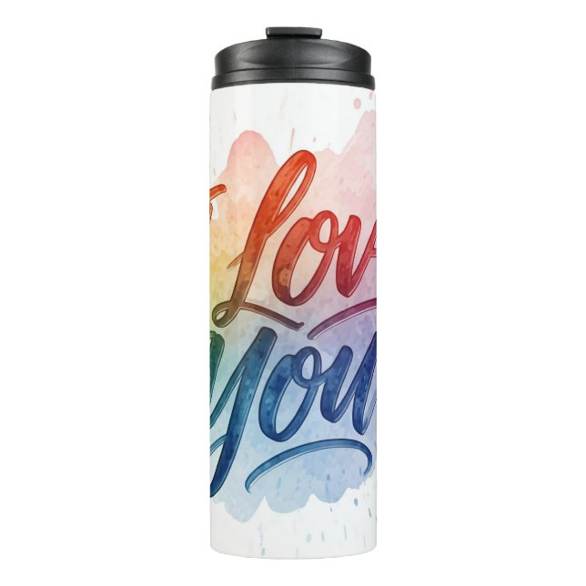 Garrafa Térmica Eu Te Amo (Frente)