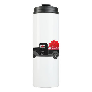 Garrafa Térmica Eu Te Amo! Vintage Truck Thermal Tumbler Glass