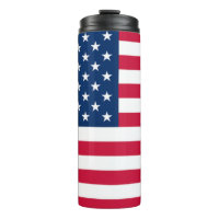 EUA Flag Thermal Tumbler Estados Unidos da América