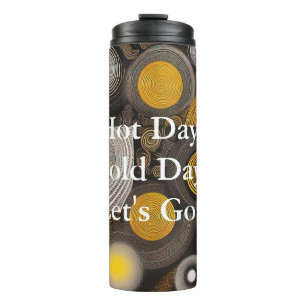 Garrafa Térmica Eva 2 Abstract Design Thermal Tumbler