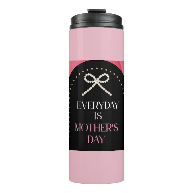 Garrafa Térmica Everyday's Mothers Day Elegance Pink Pearl Tumble (Frente)