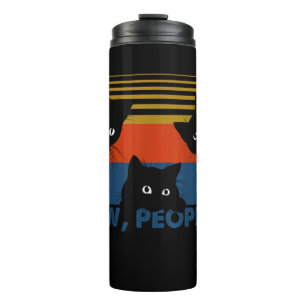 Garrafa Térmica Ew Pessoas Retro Cat Funny Vintage, Introdução