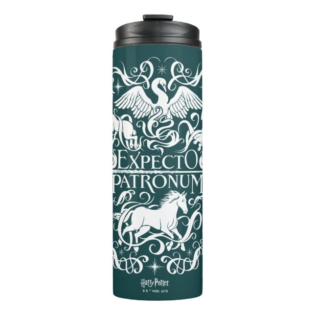 Garrafa Térmica Expecto Patronum Filigree Graphic (Frente)