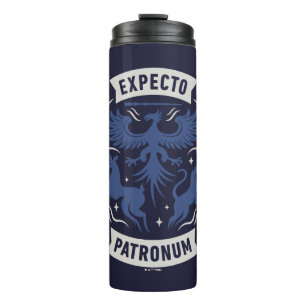 Garrafa Térmica Expecto Patronum Silhueta Gráfica Vintage