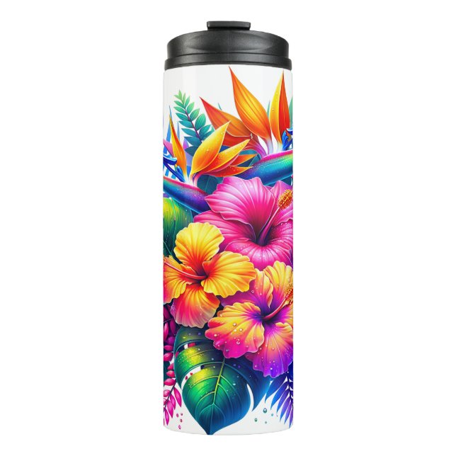 Garrafa Térmica Explosão tropical (Frente)