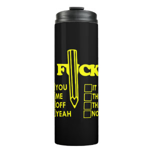 Garrafa Térmica F*CK Isto Que Você Me Deu Não