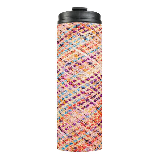 Garrafa Térmica Fabric texture weave a large thread (Frente)