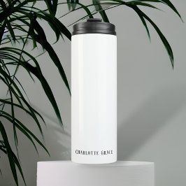 Garrafa Térmica Faça seu próprio nome personalizado