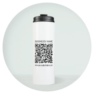 Garrafa Térmica Faça um Código QR Empresarial Instantaneamente e T