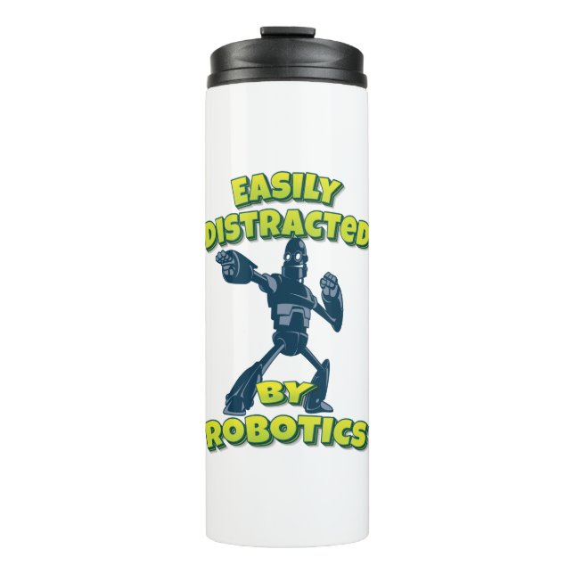 Garrafa Térmica Fácil Distração Por Robótica Robot (Frente)