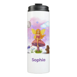 Garrafa Térmica Fairy Garden Thermal Tumbler Birthday Gift