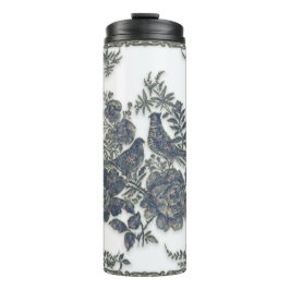 Garrafa Térmica Faisão em flores