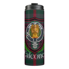 Garrafa Térmica Falconer Scottish Clan Tartan & Crest