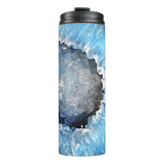 Garrafa Térmica Falln Blue Crystal Geode
