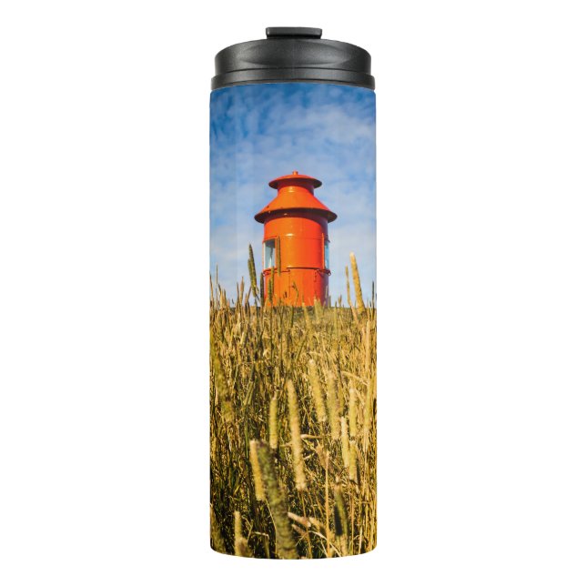 Garrafa Térmica Farol em Stykholmur, Islândia (Frente)