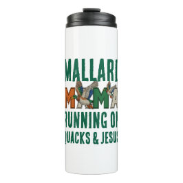 Garrafa Térmica Faux Rhinestone MALLARD MAMA
